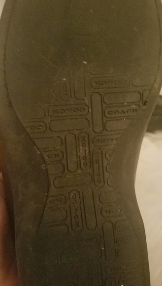 COACH Men's Black Leather Loafers Sz 9 D - Picture 3 of 3